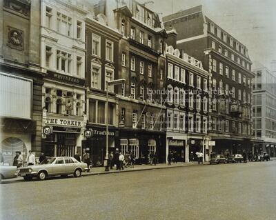 Fortnum and Mason/ The Yorker, 178-188 Piccadilly, Westminster LB: looking west