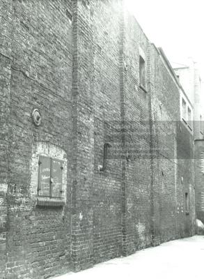 Marshalsea Prison, Angel Place, Southwark: part of the old prison wall